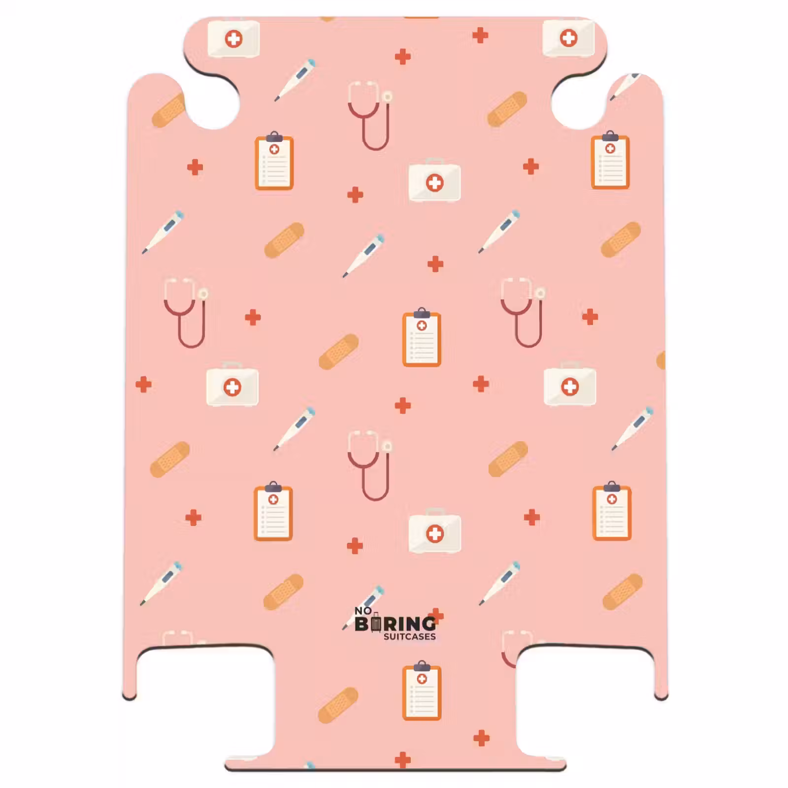 CaseSwap - Medizinische Symbole auf rosa Hintergrund — 1