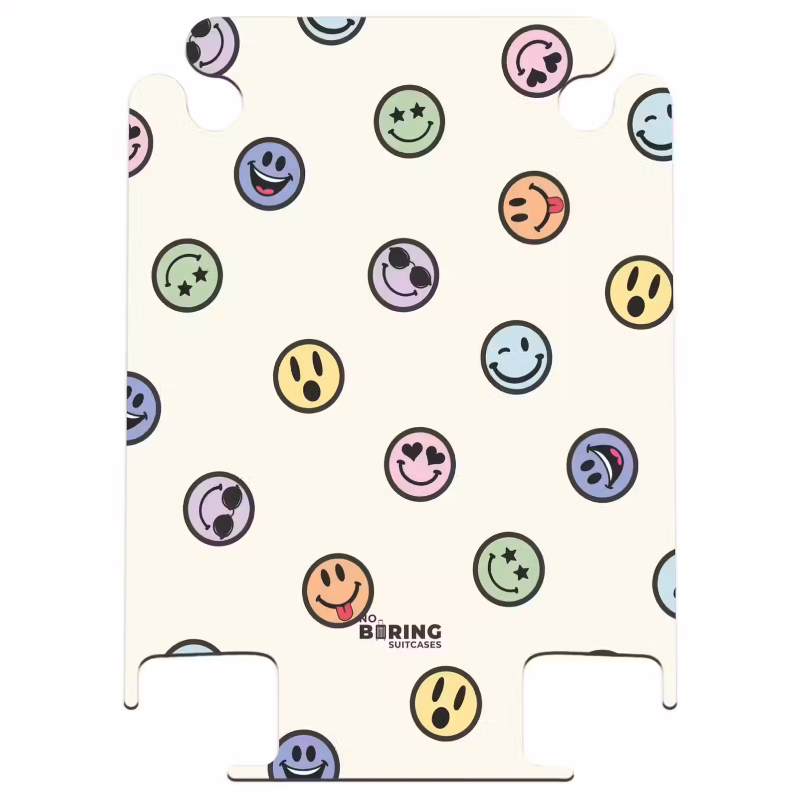 CaseSwap™ - Verschiedene Smileys auf einem beigen Hintergrund — 1