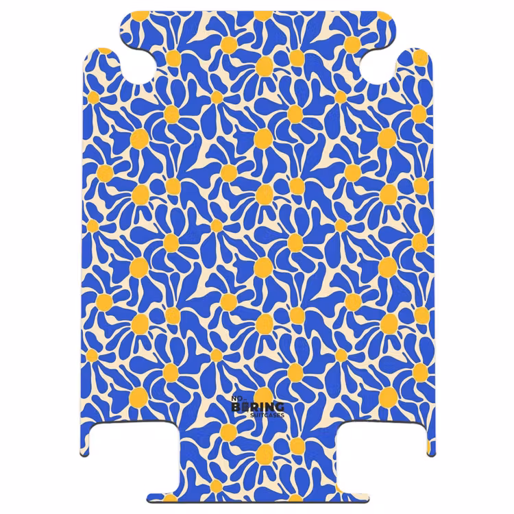 CaseSwap™ - Abstrakt - Blume - Blau — 1