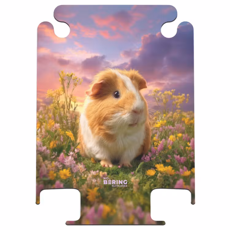 CaseSwap™ - Hamster zwischen Blumen mit Sonnenuntergang — 1