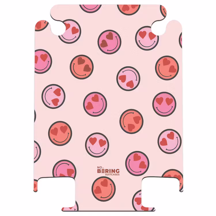 CaseSwap™ - Rosa Smiley-Gesichter auf rosa Hintergrund — 1