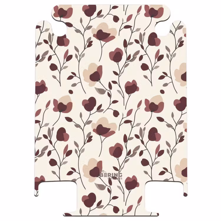 CaseSwap™ - Blumen - Botanisch - Bordeaux — 1