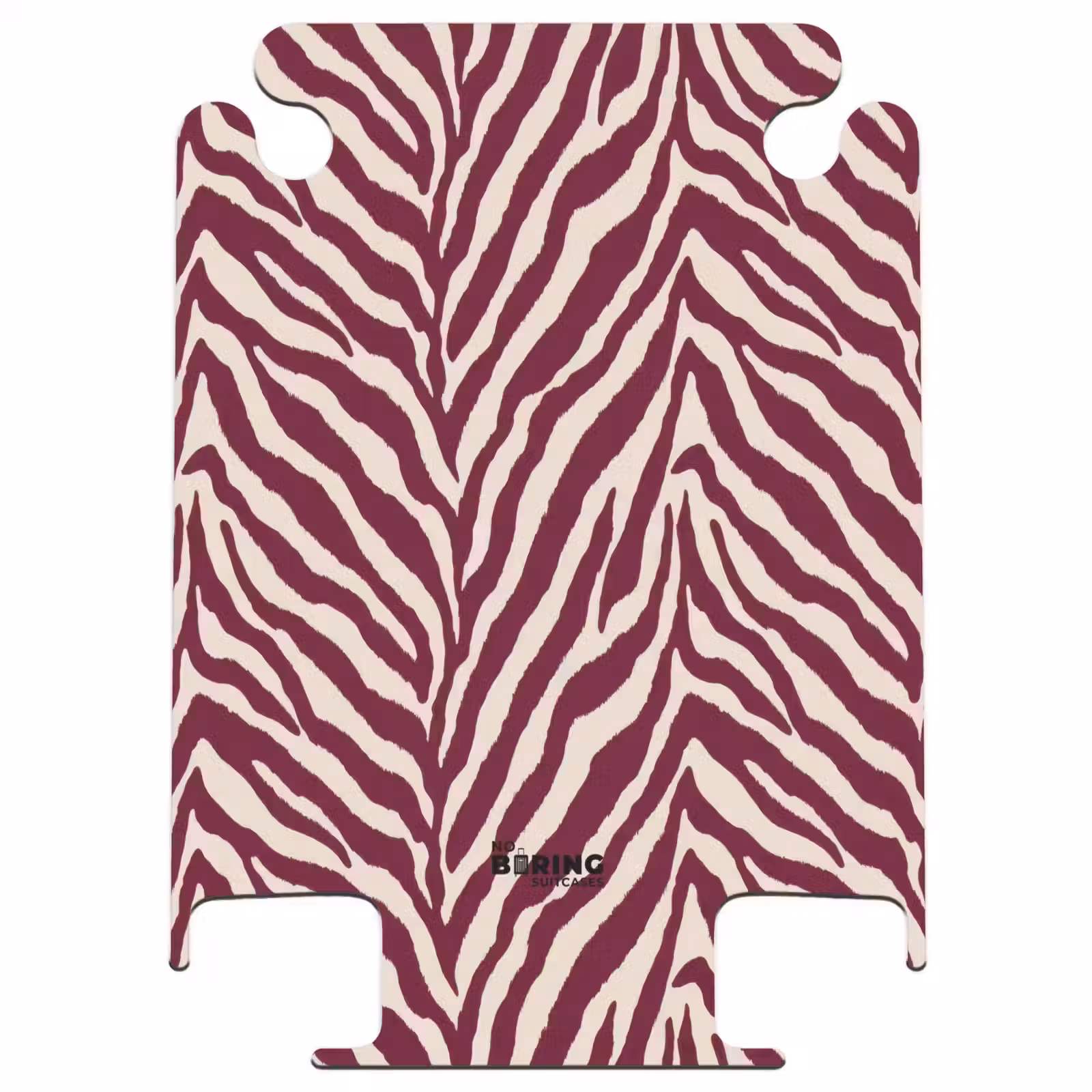 CaseSwap™ - Zebra - Motiv - Bordeaux - Rot — 1