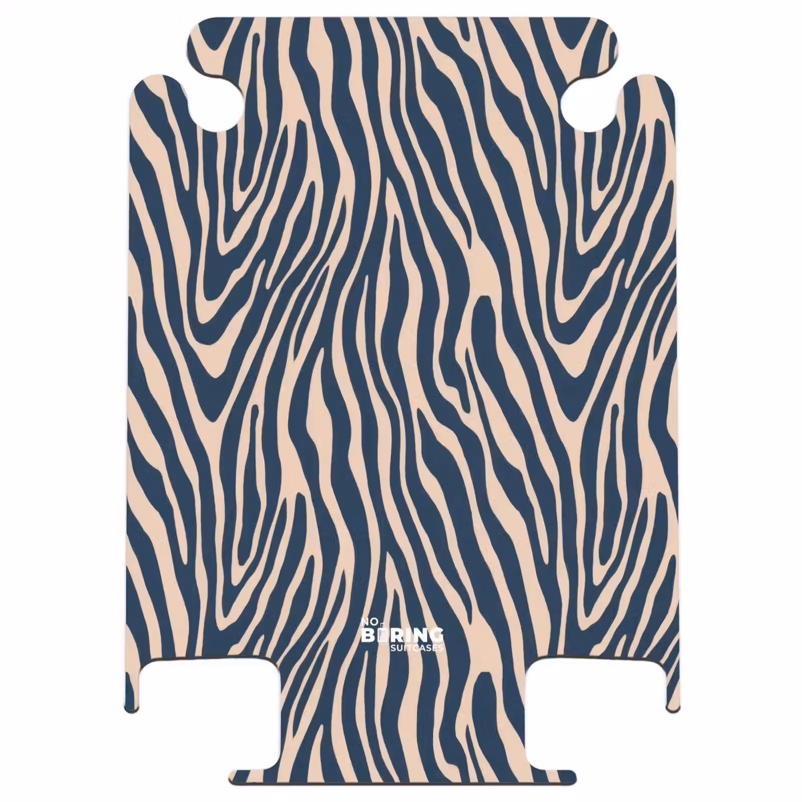 CaseSwap™ - Zebra - Muster - Blau - Beige — 1