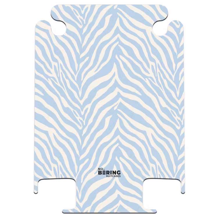 CaseSwap™ - Zebra - Motiv - Blau - Weiß — 1