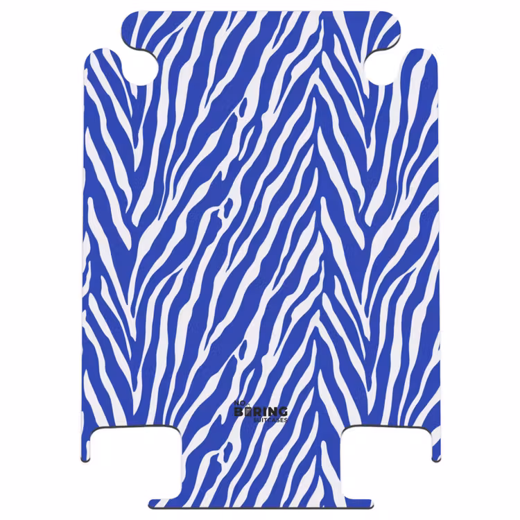 CaseSwap™ - Zebra - Muster - Kobalt - Blau — 1