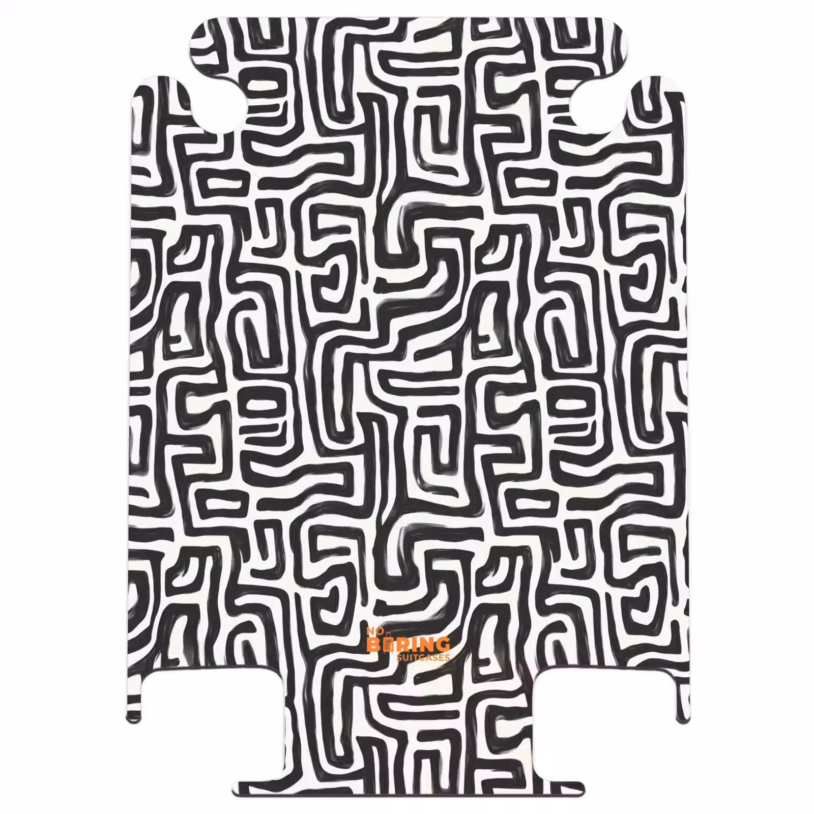 CaseSwap™ - Grafik - Linien - Schwarz und weiß — 1