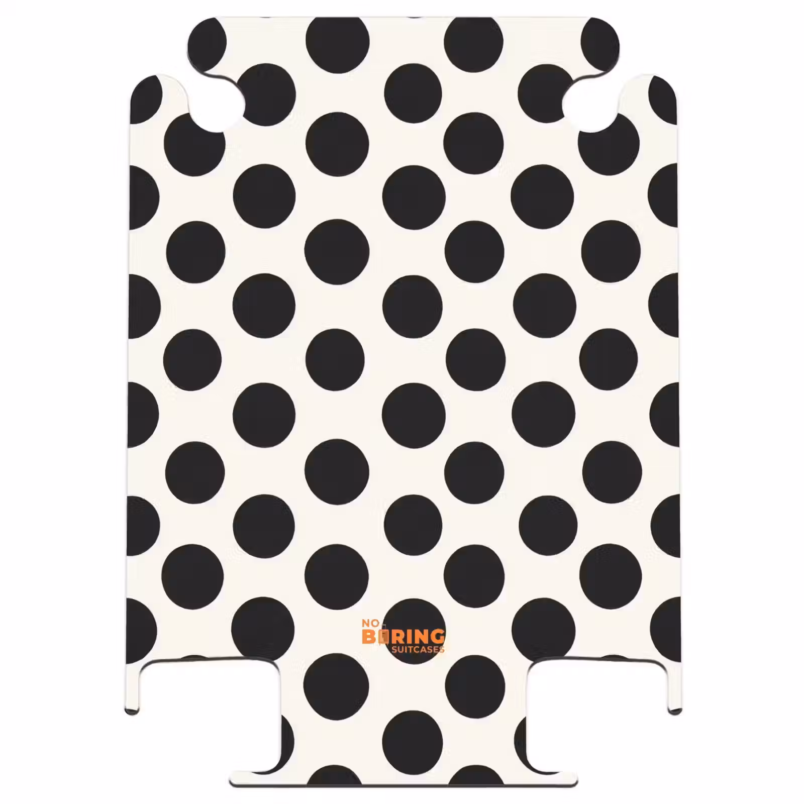 CaseSwap™ - Klassisch - Polka dots - Schwarz — 1