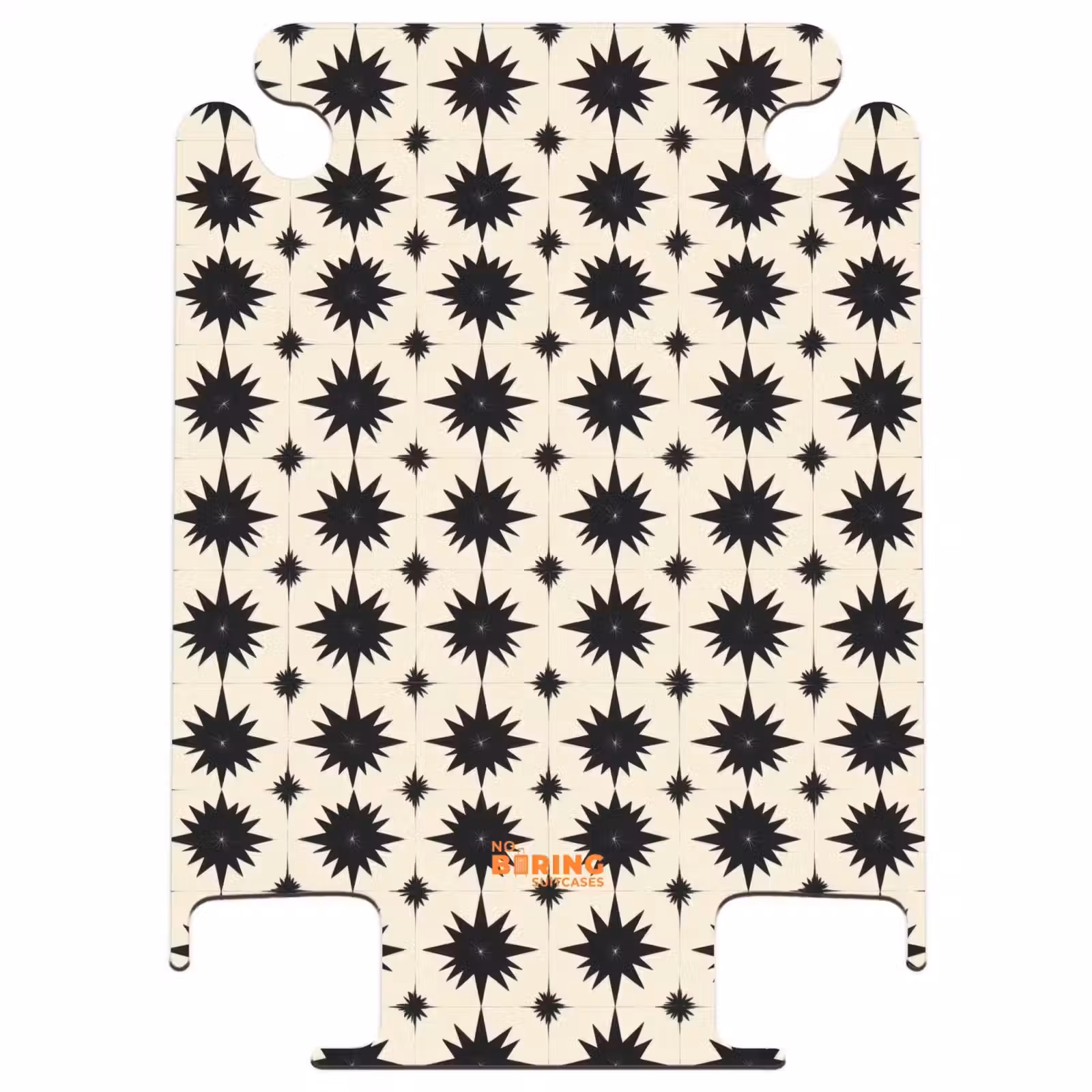 CaseSwap™ - Sternformen - Geometrisch - Schwarz — 1