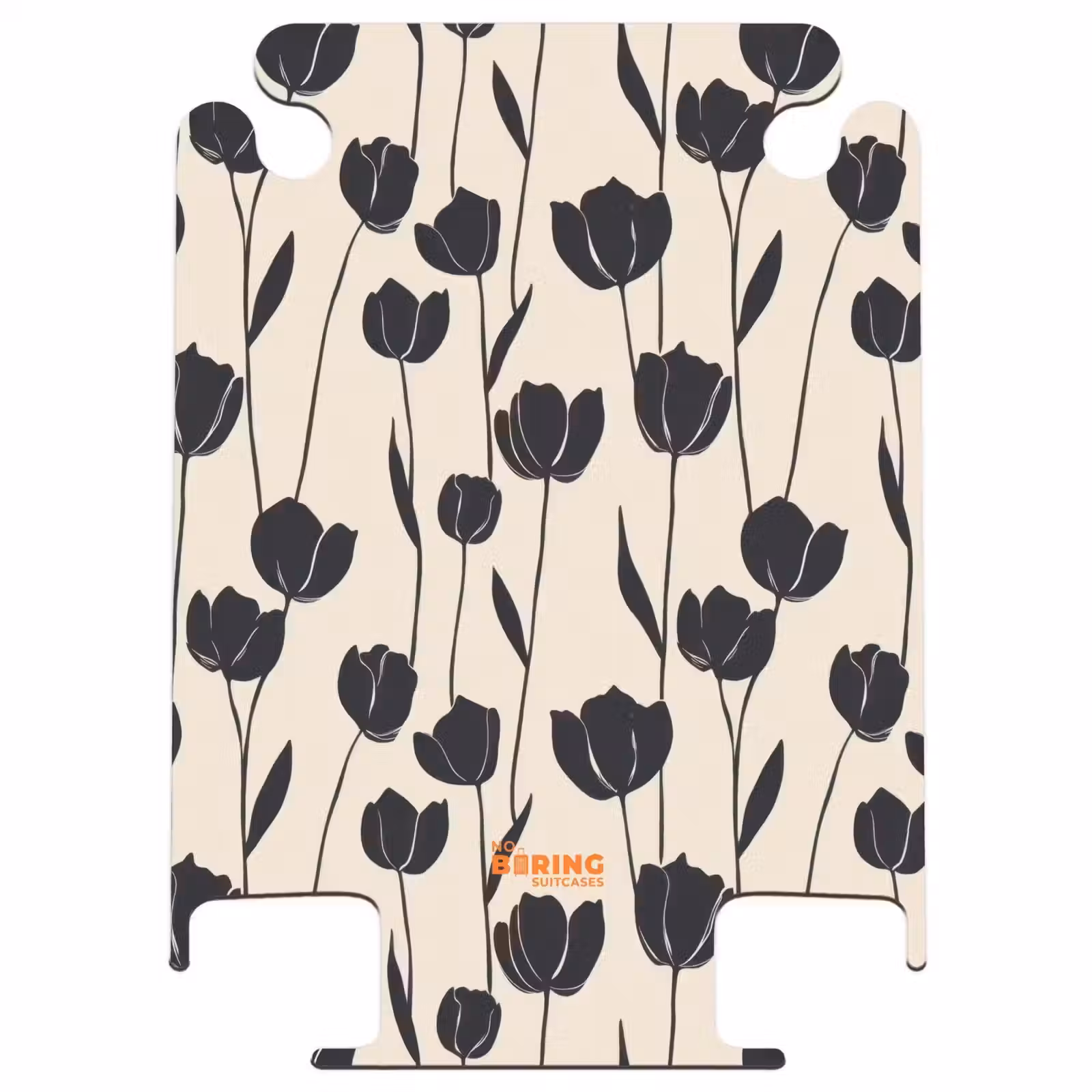 CaseSwap™ - Tulpen - Muster - Schwarz — 1