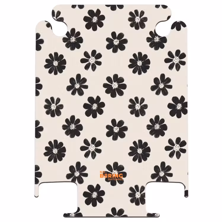 CaseSwap™ - Gänseblümchen - Grafik - Schwarz - Beige — 1