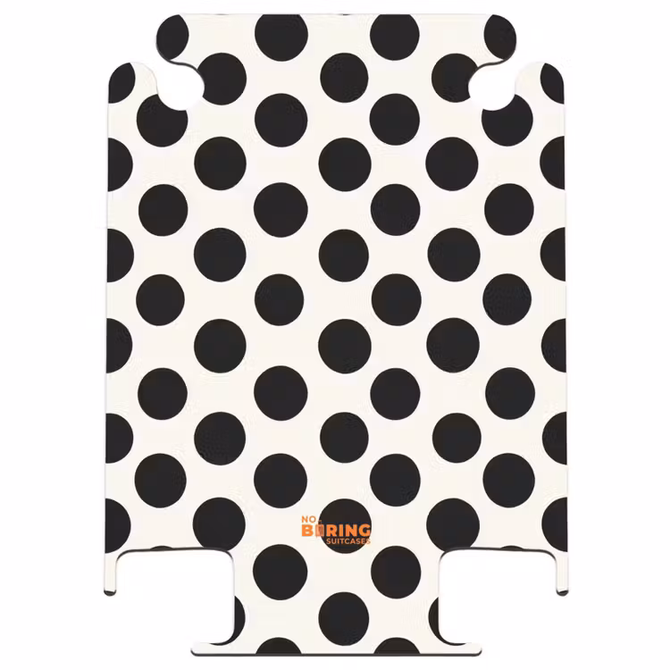 CaseSwap™ - Klassisch - Polka dots - Schwarz — 1