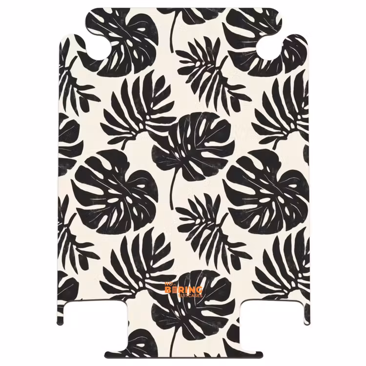 CaseSwap™ - Modern - Monstera - Schwarz — 1