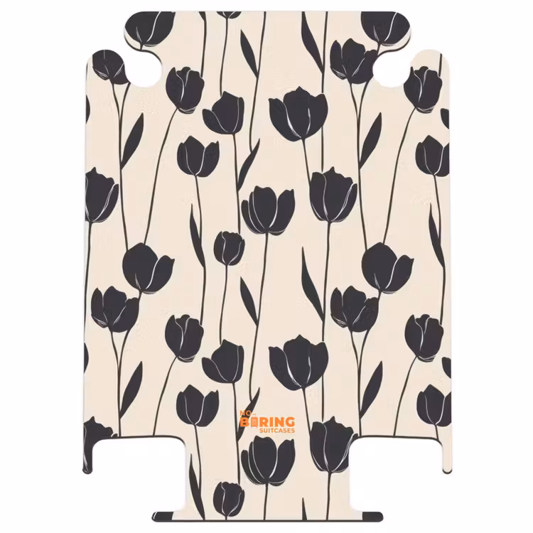CaseSwap™ - Tulpen - Muster - Schwarz — 1