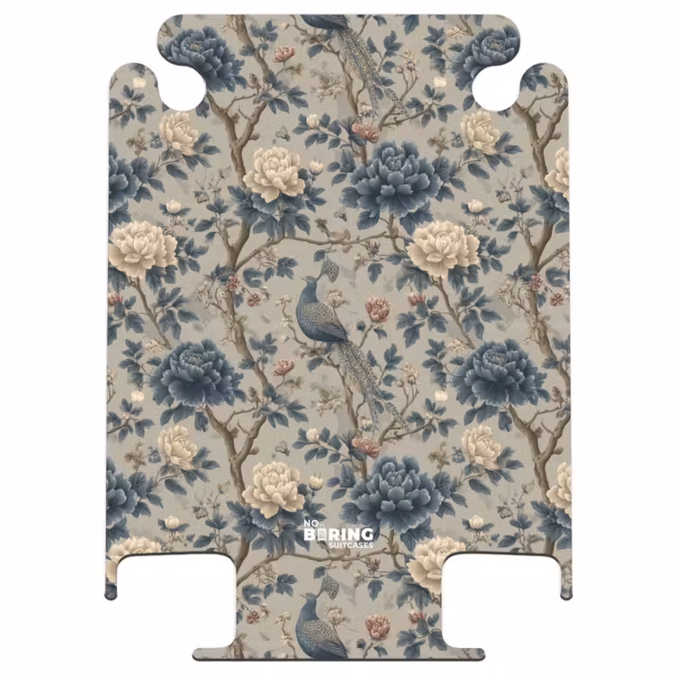CaseSwap™ - Pfau - Blumen - Blau — 1