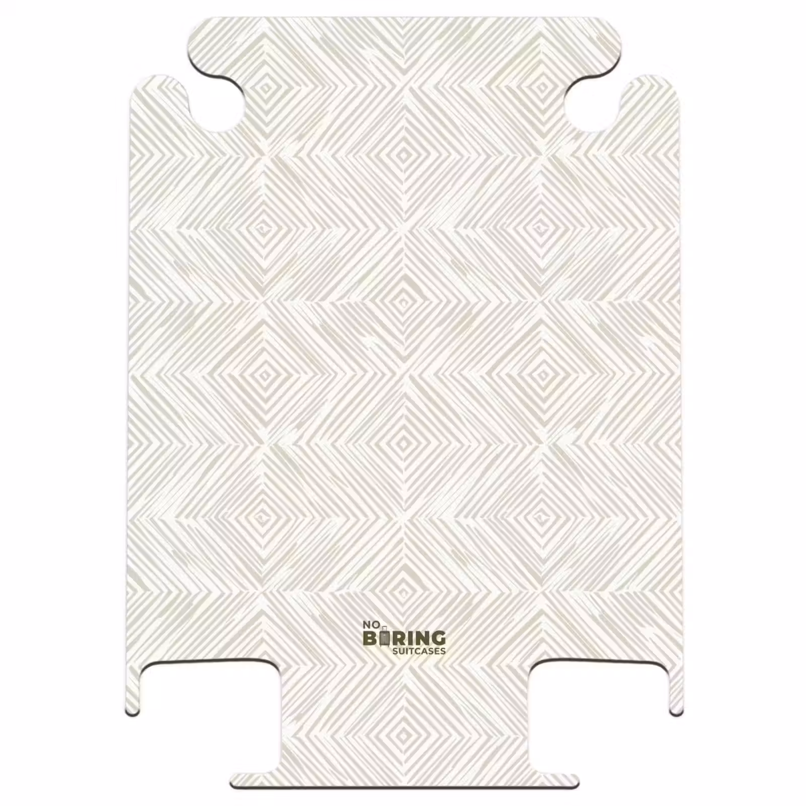 CaseSwap™ - Abstrakt - Diamanten - Beige — 1