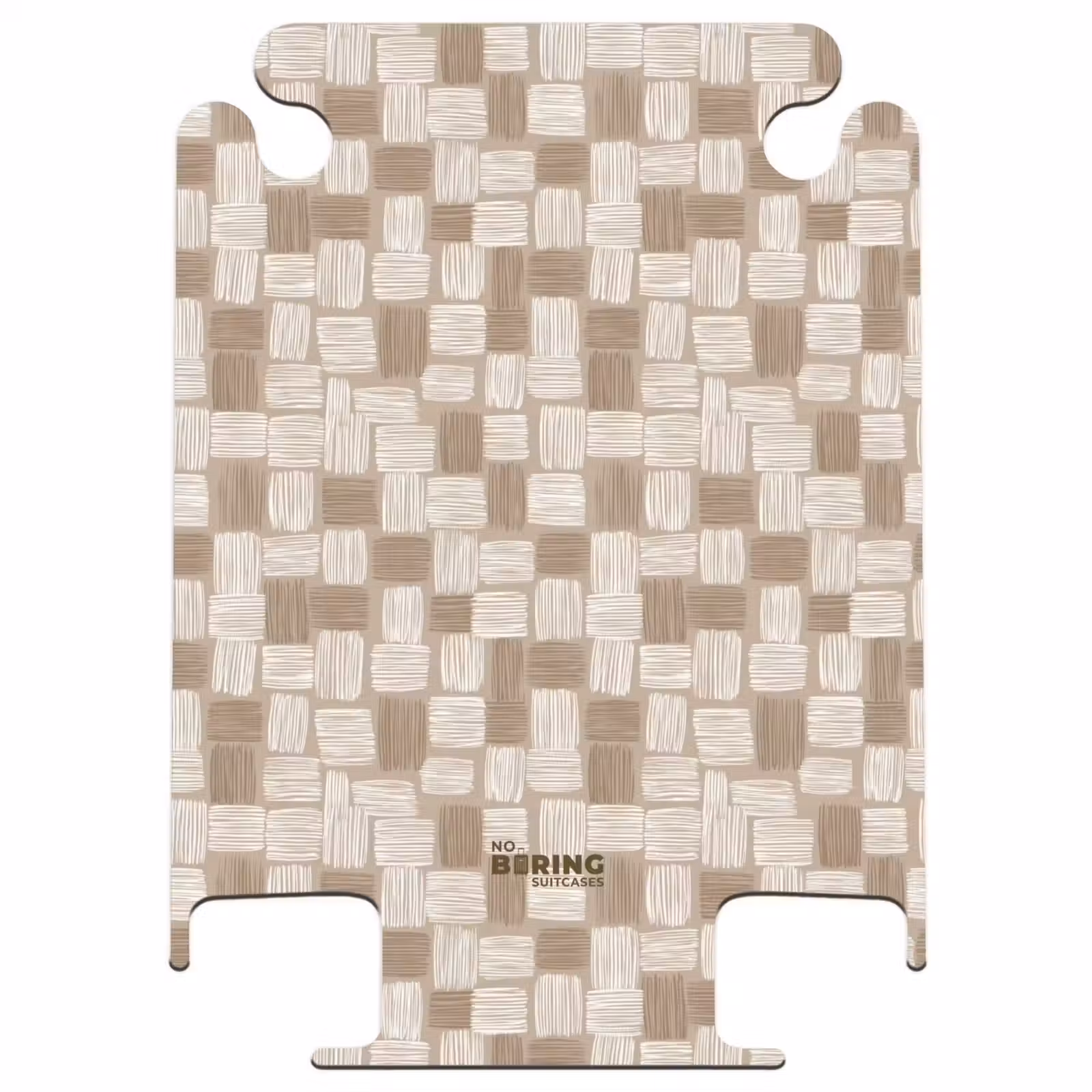 CaseSwap™ - Block - Muster - Braun — 1
