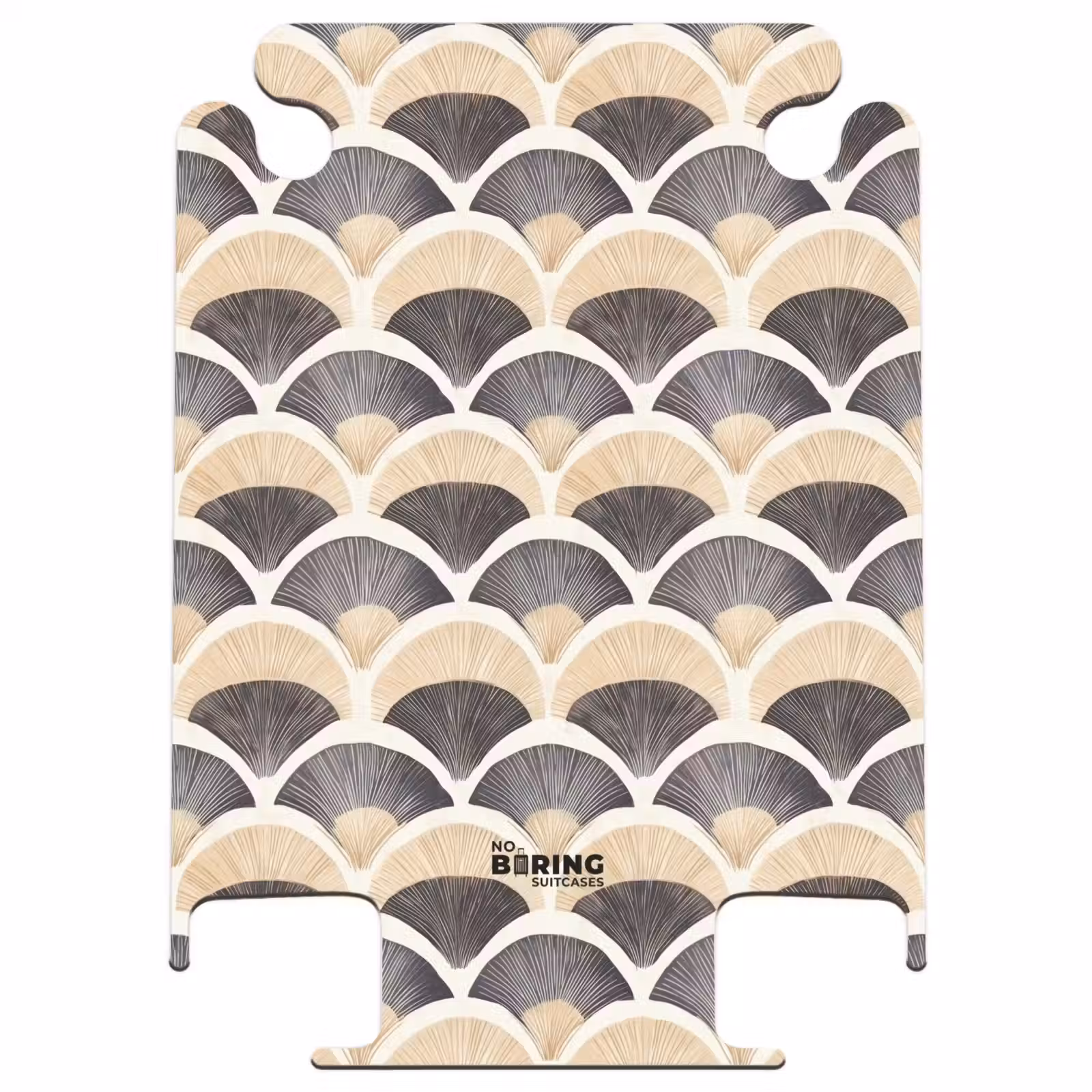 CaseSwap™ - Fächer - Muster - Schwarz - Beige — 1