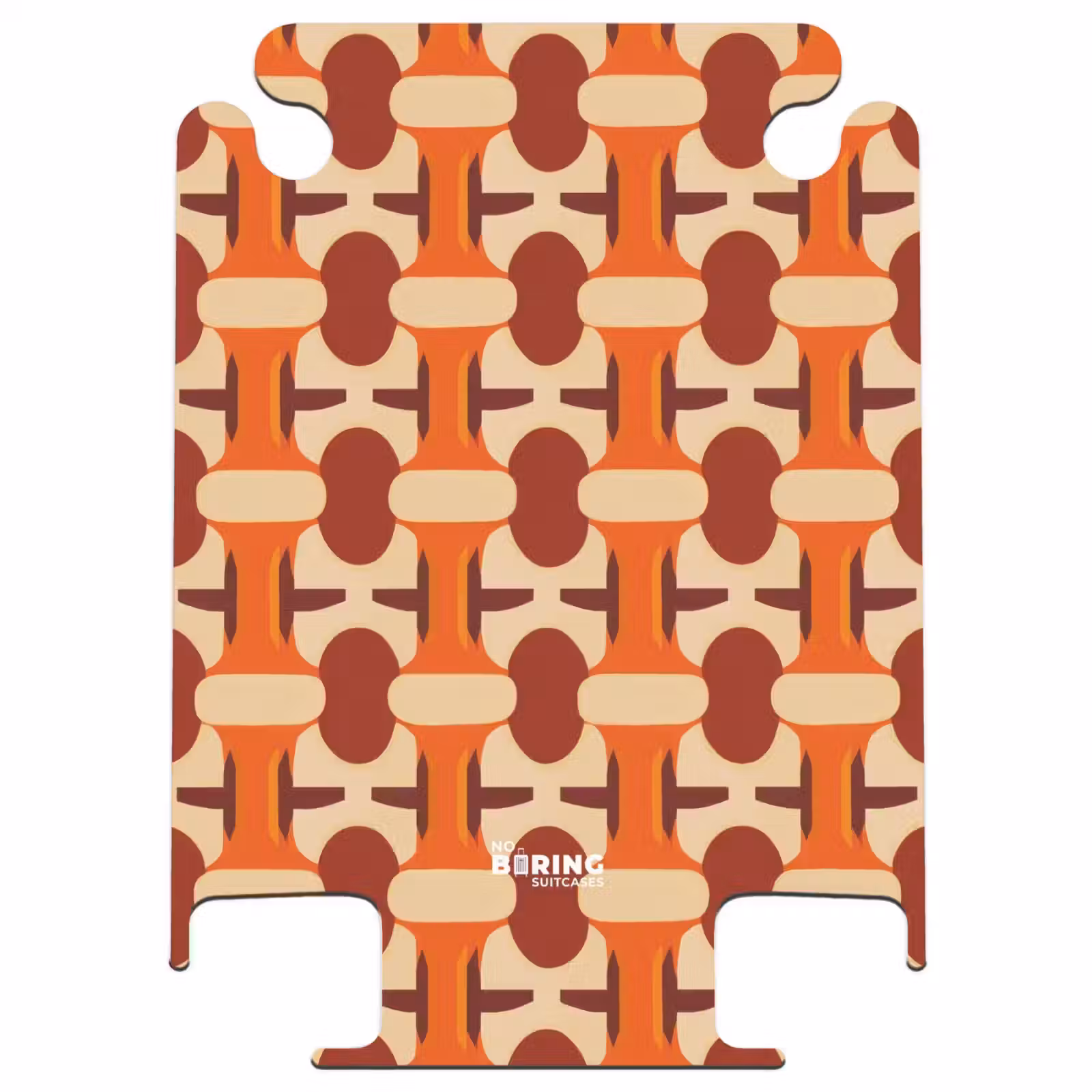 CaseSwap™ - Geometrisch - Retro - Orange — 1