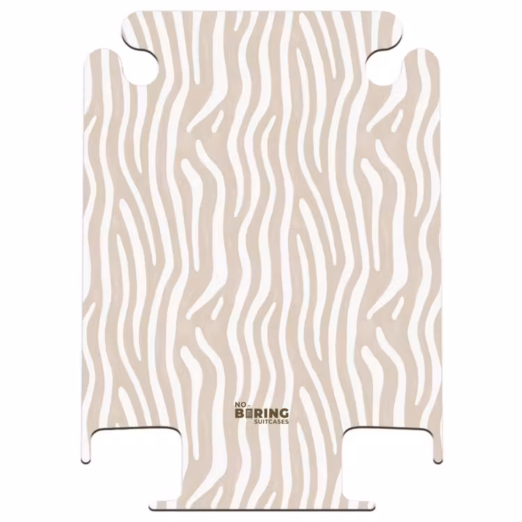 CaseSwap™ - Abstrakt - Zebra - Beige — 1