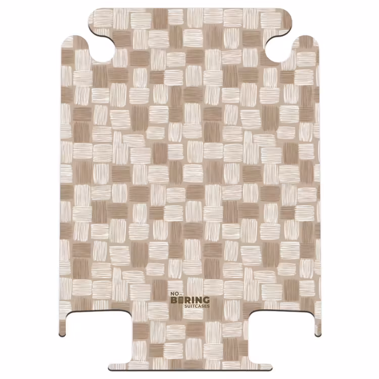 CaseSwap™ - Block - Muster - Braun — 1