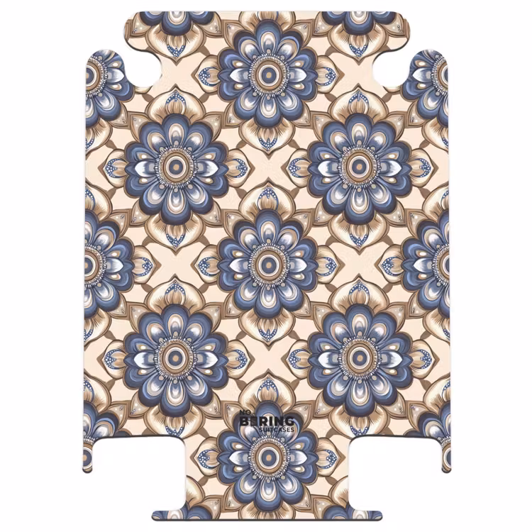 CaseSwap™ - Floral - Ornament - Blau — 1