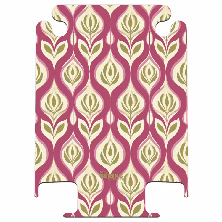 CaseSwap™ - Retro - Floral - Lila — 1