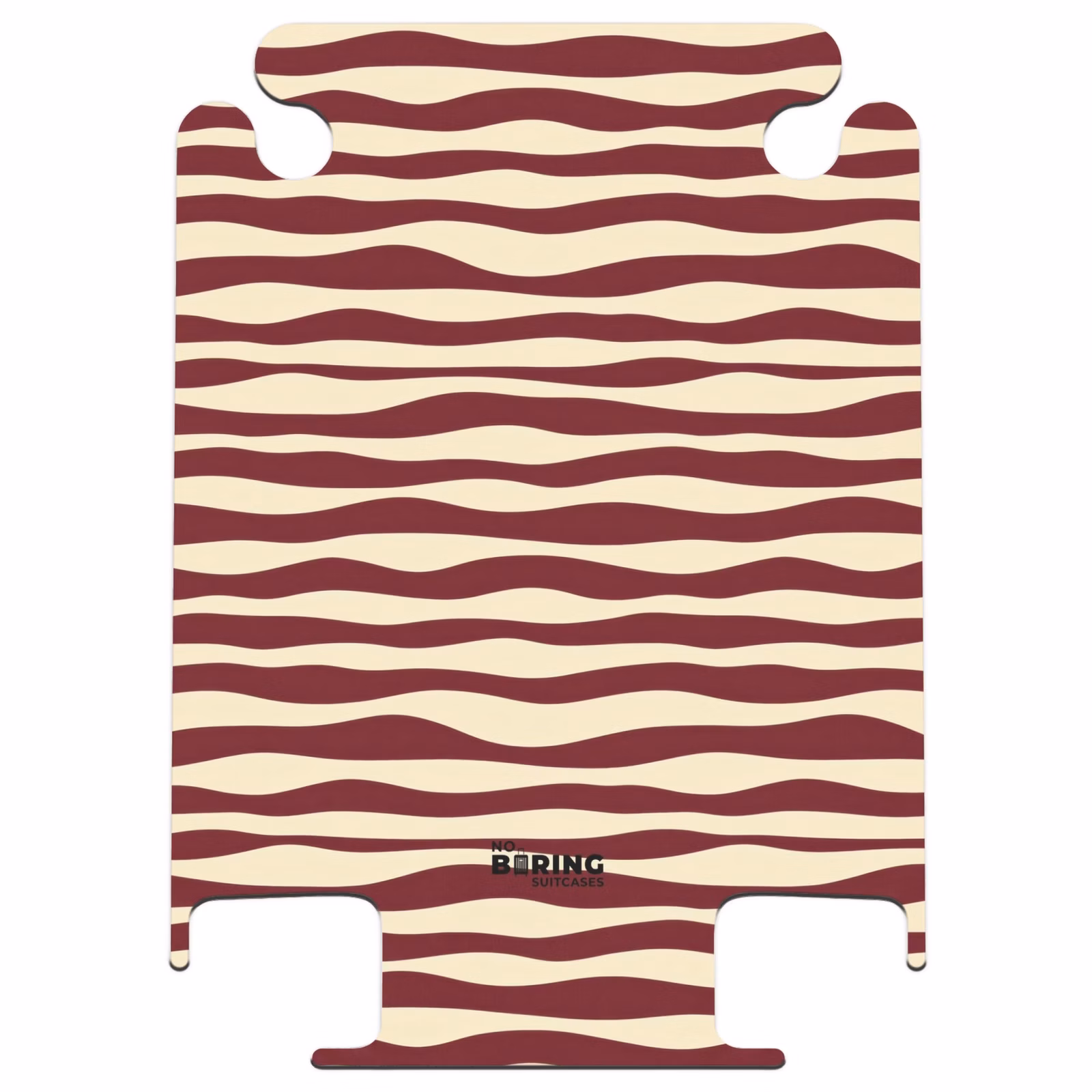 CaseSwap - Wellen - Rot - Muster - Creme — 1