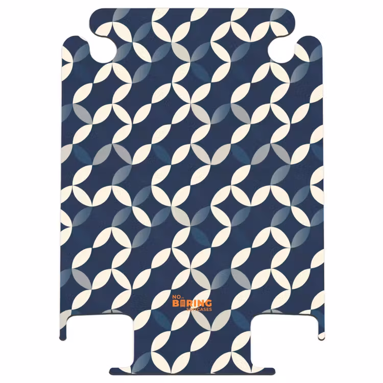 CaseSwap™ - Abstrakt - Muster - Blau — 1