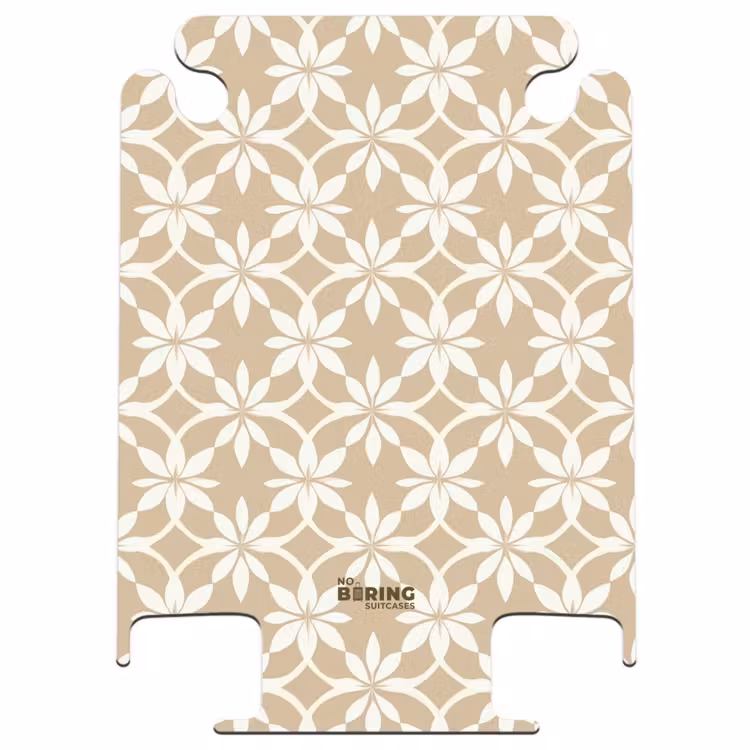 CaseSwap™ - Blumen - Muster - Beige — 1