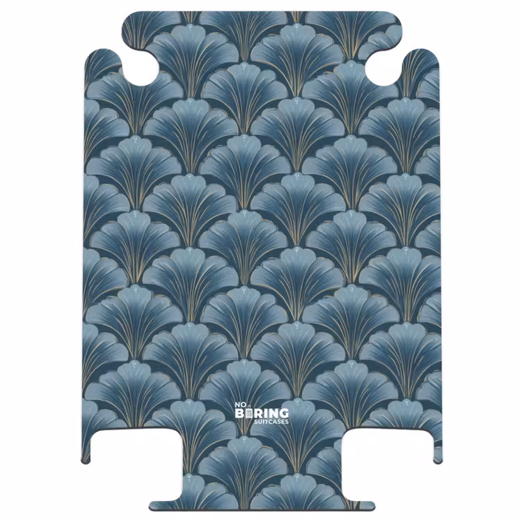 CaseSwap™ - Muster - Ginkgo-Blatt - Blau — 1