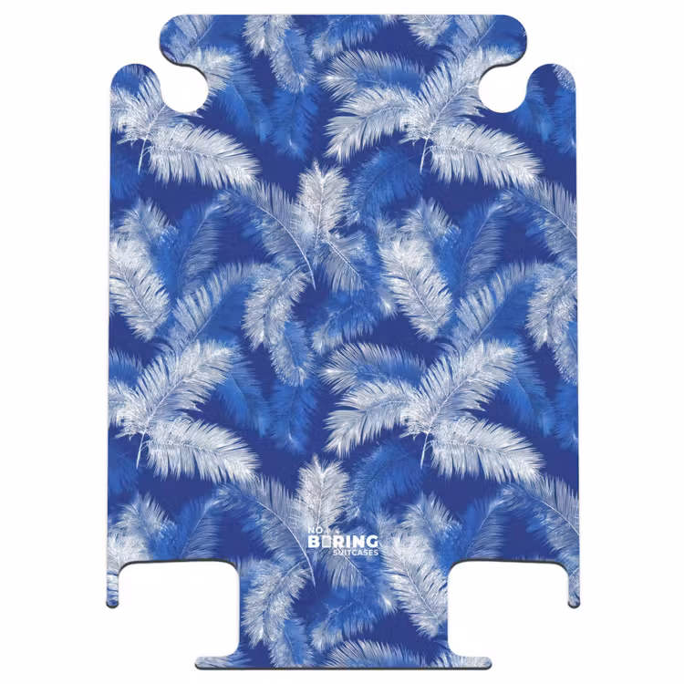 CaseSwap™ - Palmenblatt - Muster - Blau — 1