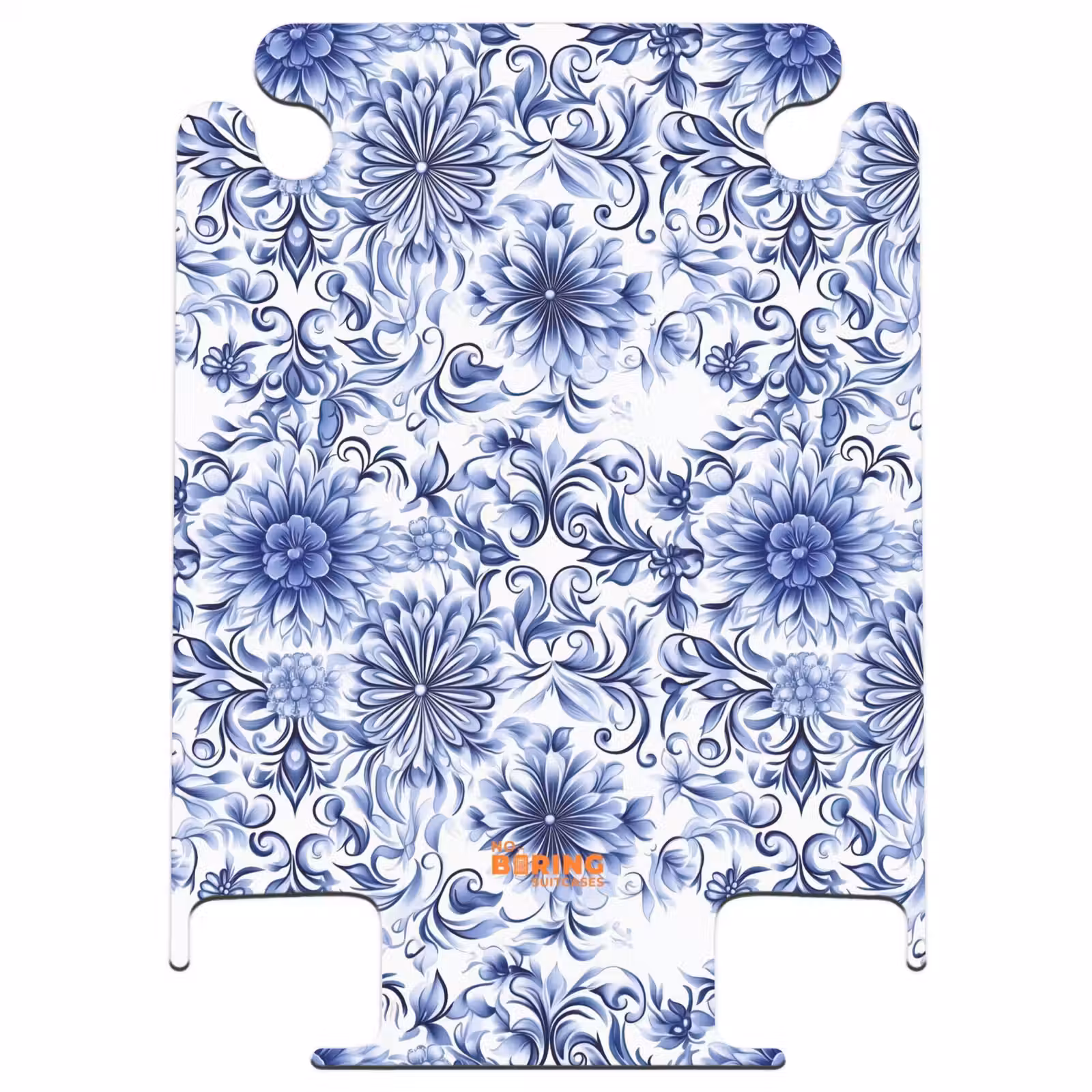 CaseSwap™ - Blumen - Blau - Muster - Weiß — 1