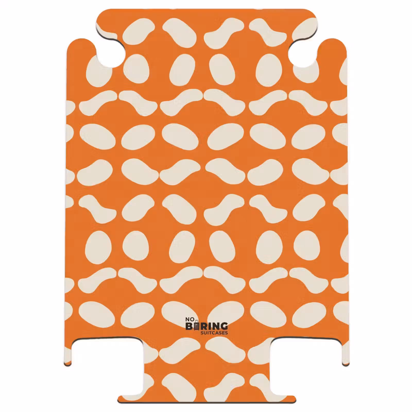 CaseSwap™ - Orange - Karomuster - Weiß — 1