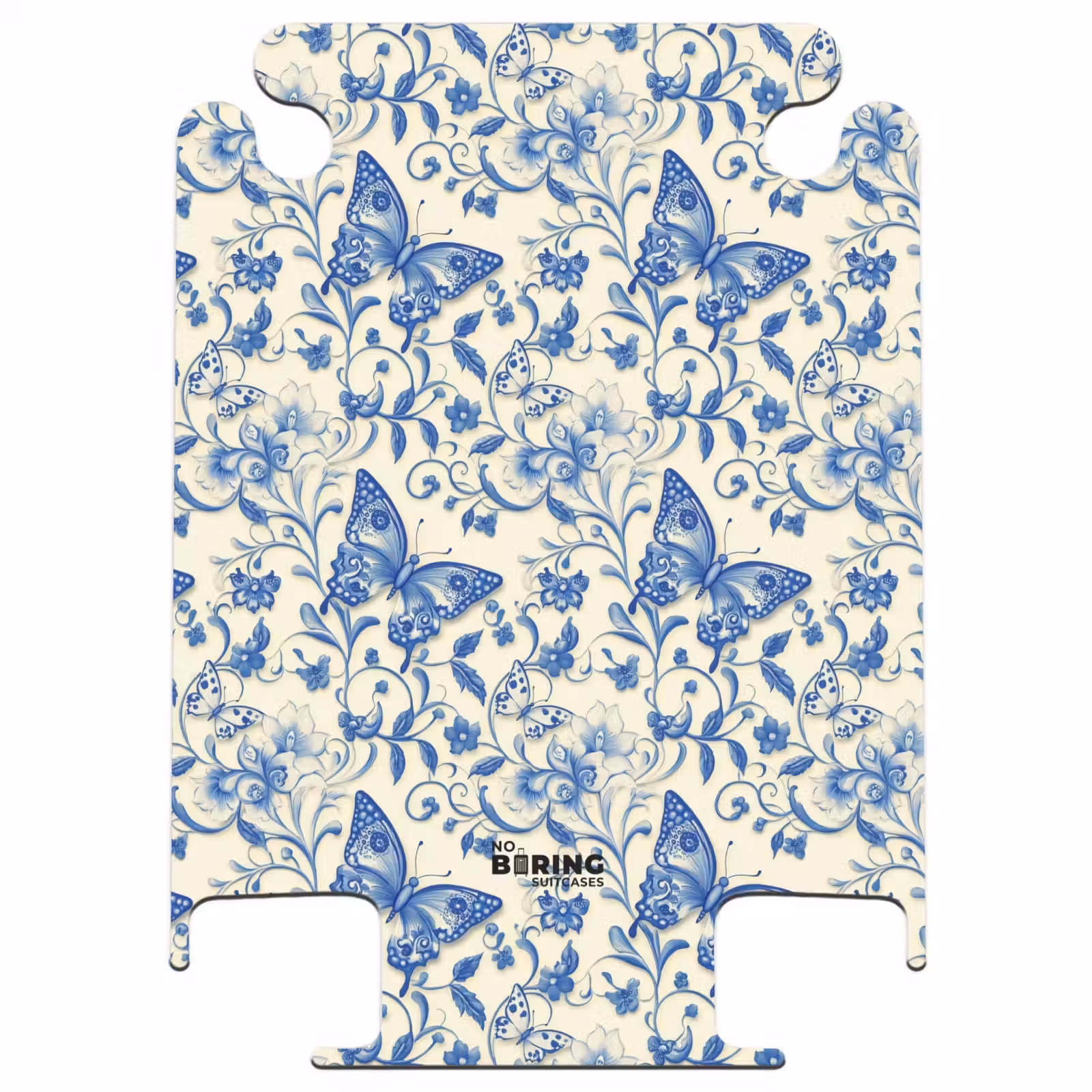 CaseSwap™ - Schmetterlinge - Blumen - Blau - Botanisch — 1