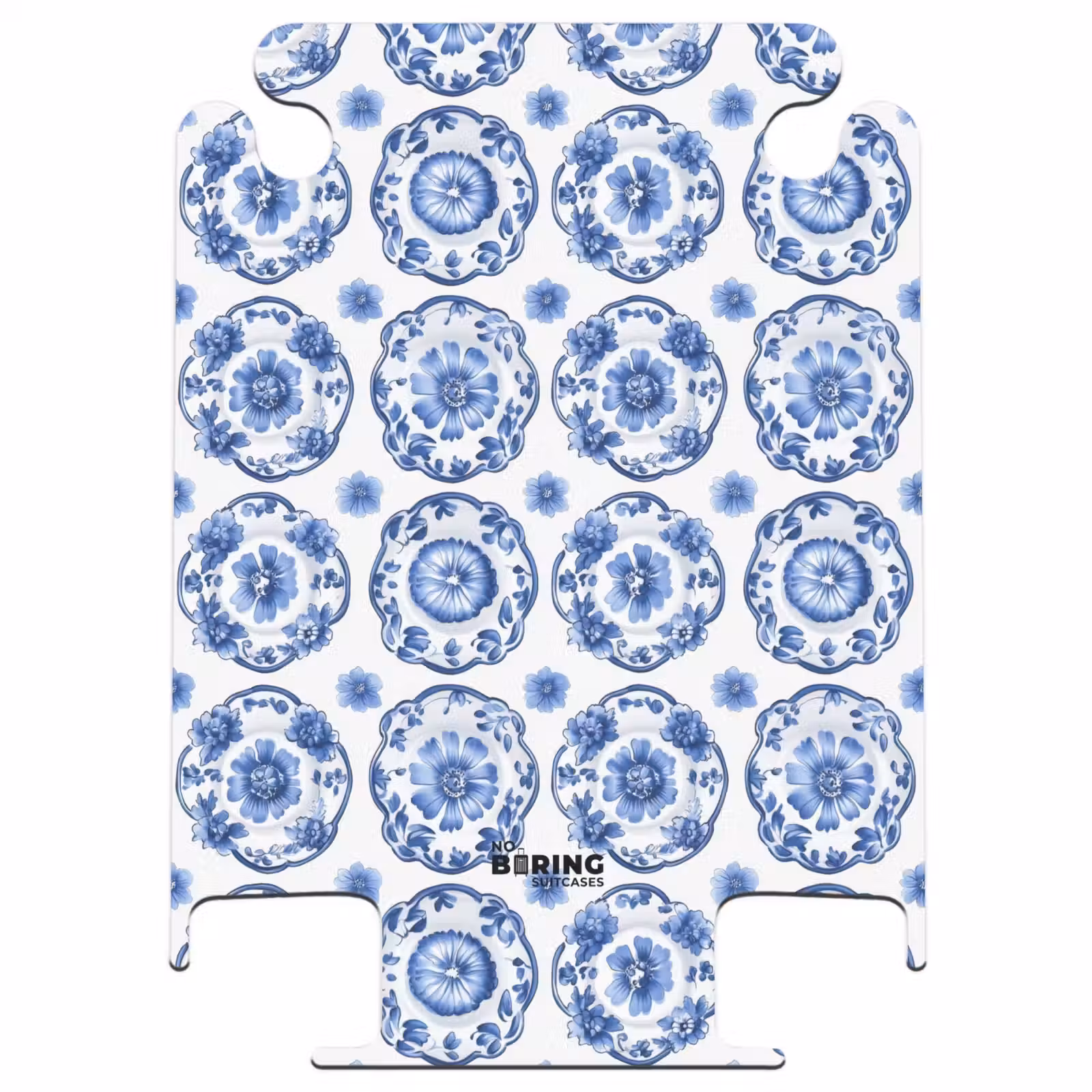 CaseSwap™ - Zierteller - Blumen - Blau — 1