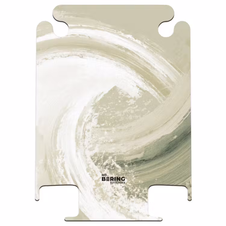 CaseSwap™ - Abstrakt - Pinselstriche - Wellen - Grün — 1