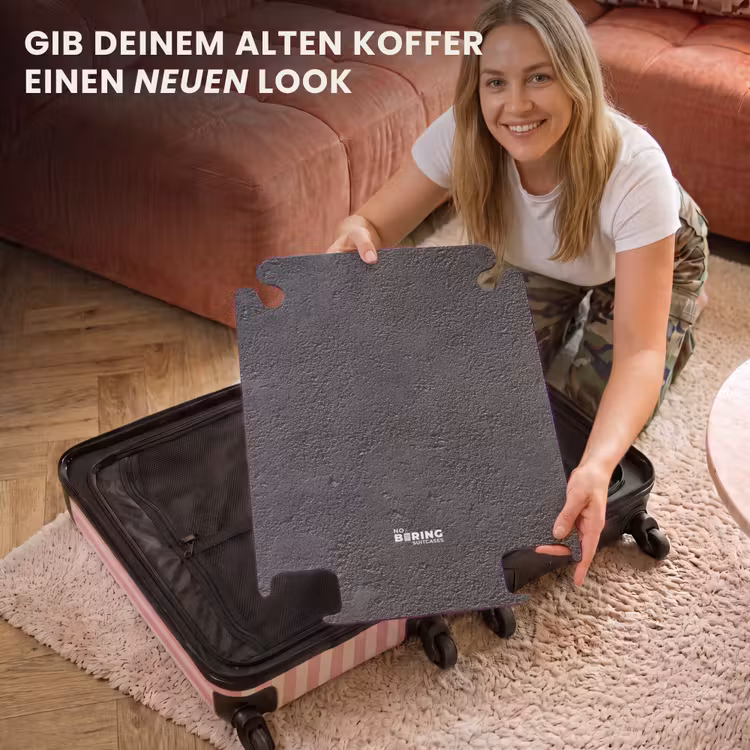 CaseSwap - Dunkelgrau - Asphalttextur - Rauh — 3