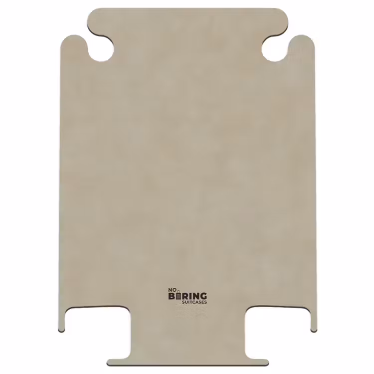 CaseSwap™ - Farbe Taupe - Wolkige Textur - Natürlich — 1