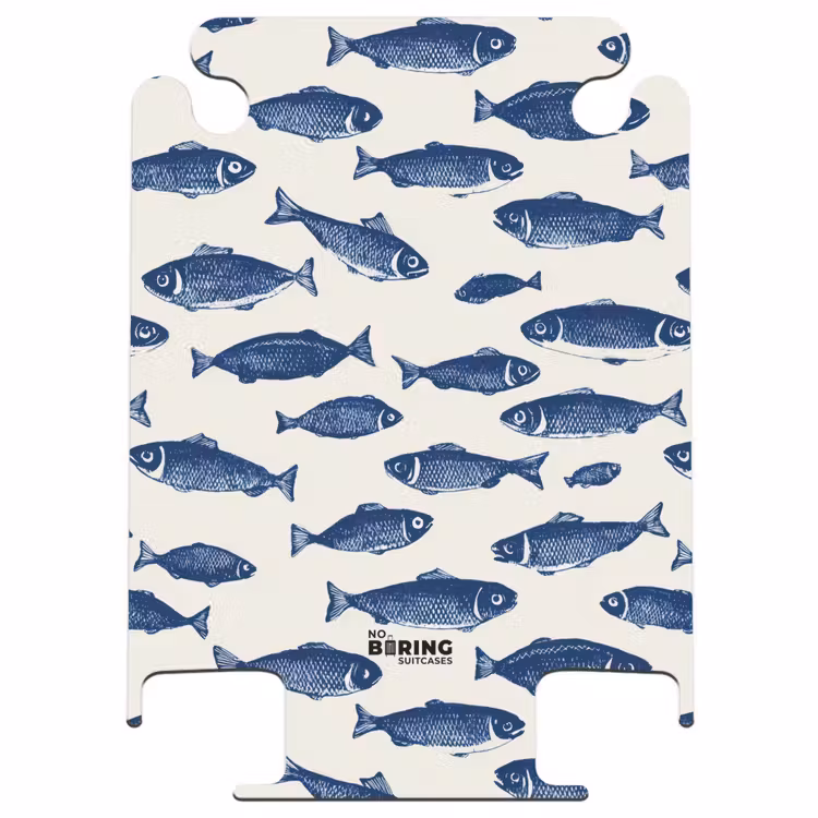 CaseSwap™ - Fisch - Muster - Blau - Weiß — 1