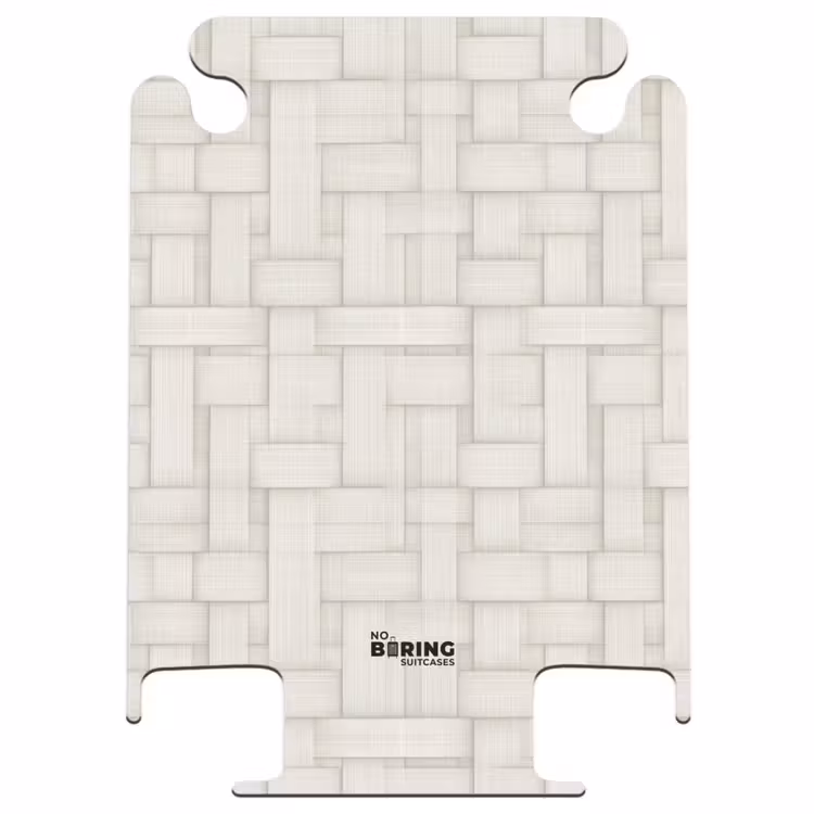 CaseSwap - Flechtwerk - Streifen - Beige — 1