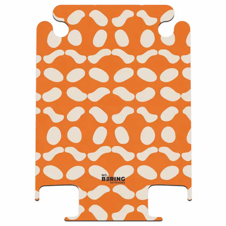 CaseSwap™ - Orange - Karomuster - Weiß — 1