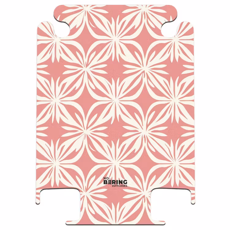 CaseSwap™ - Rosa - Florales Motiv - Weiß - Modern — 1
