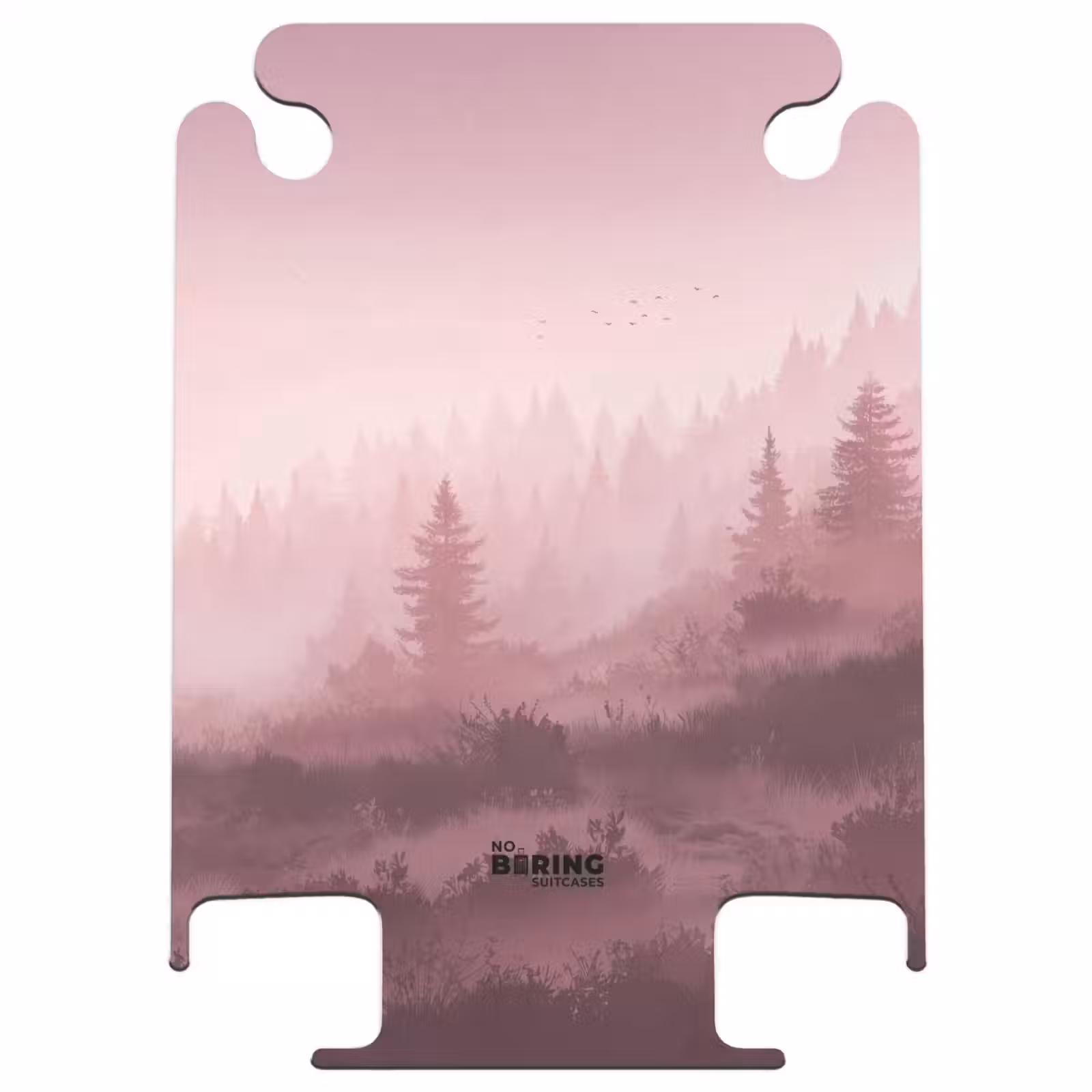 CaseSwap™ - Landschaft - Neblig - Rosa — 1
