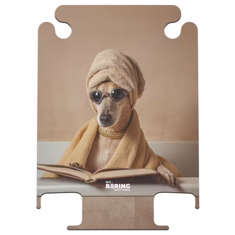 CaseSwap™ - Bad - Hund - Buch - Sonnenbrille — 1