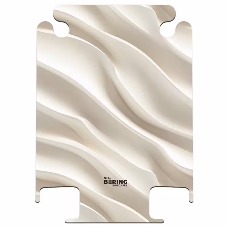 CaseSwap™ - Diagonal - Wellen - Creme — 1