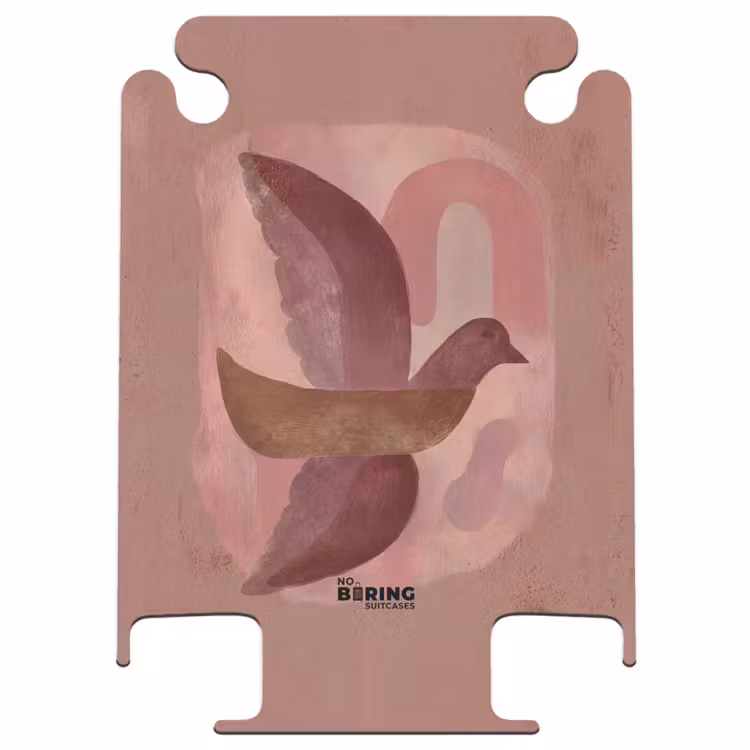 CaseSwap™ - Illustration - Vögel - Abstrakt - Rosa — 1