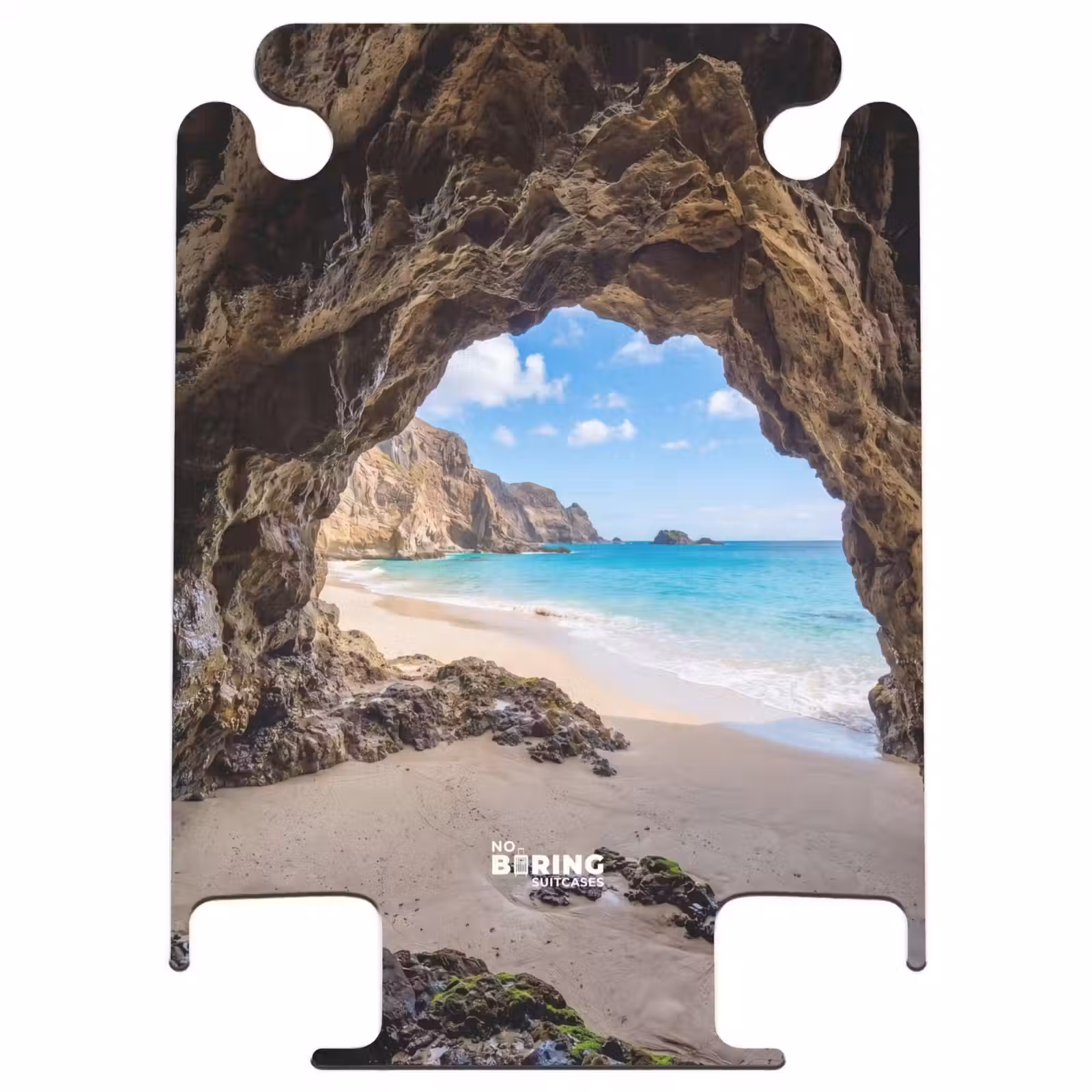 CaseSwap™ - Höhle – Strand – Meer – Blau — 1