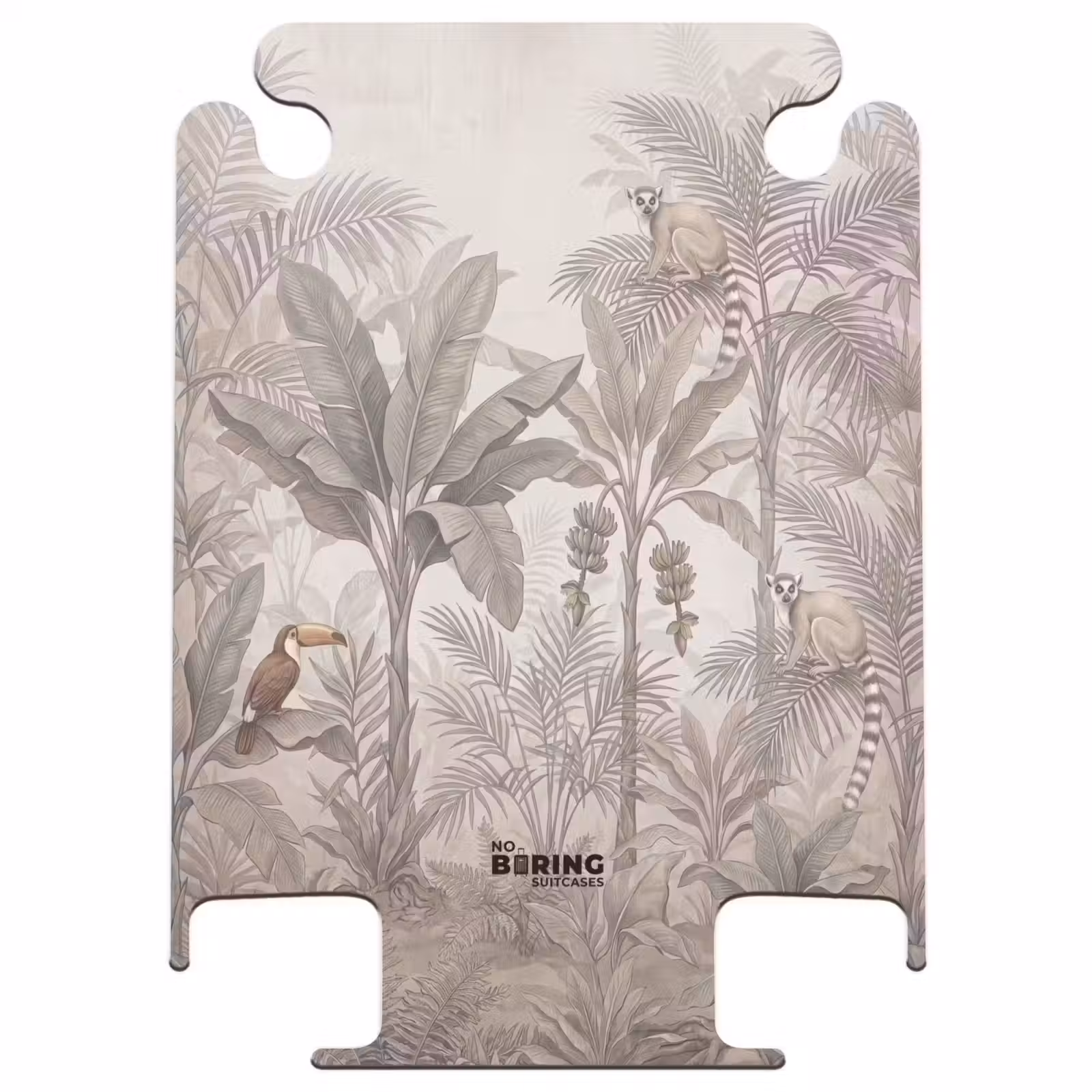 CaseSwap™ - Natur – Dschungel – Ringelschwanz-Lemur – Braun — 1