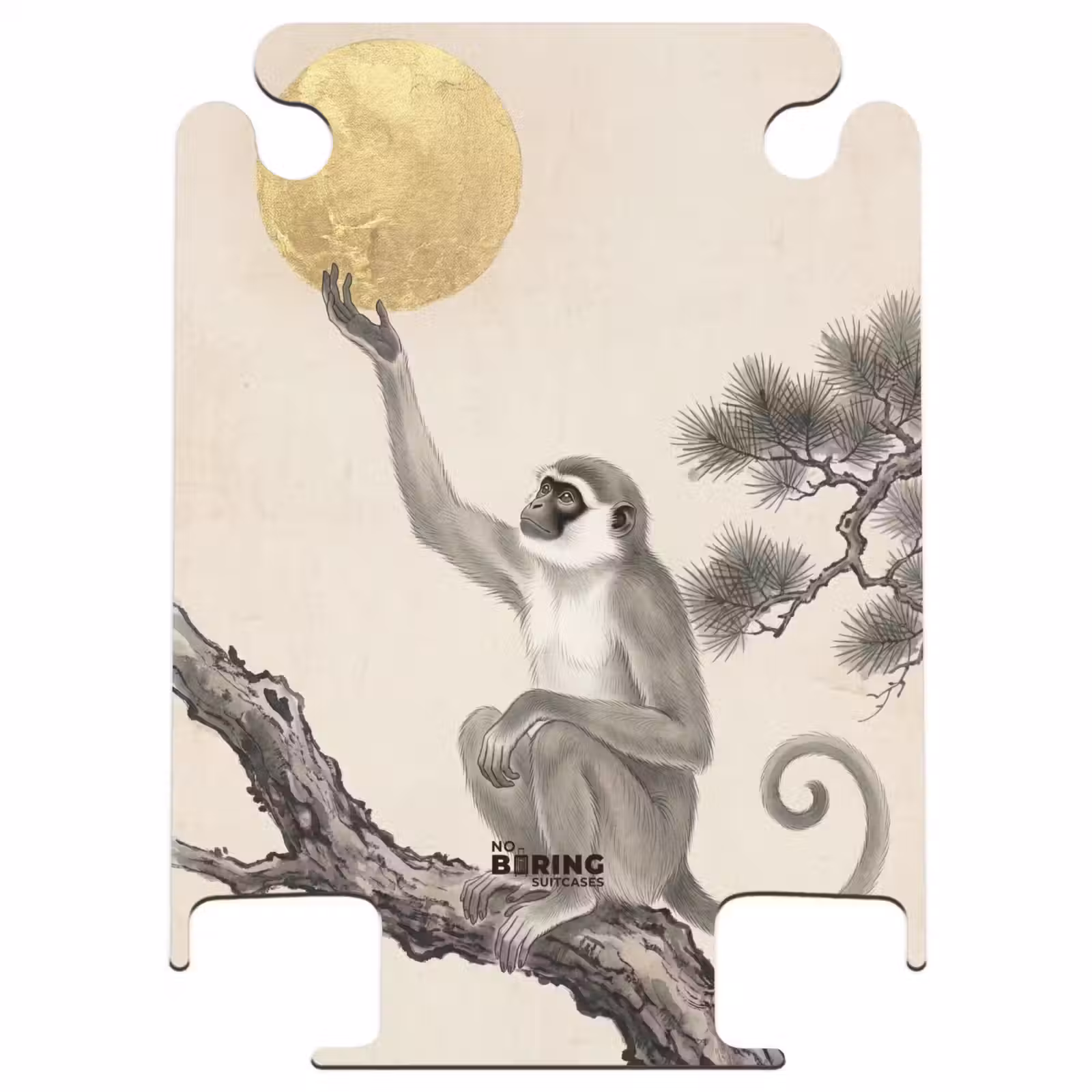 CaseSwap - Affe – Mond – Gold — 1